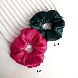 کش موی اسکرانچی ساتن ساده