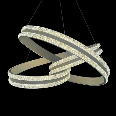 لوستر مدرن 2لاین کلیپسی اپوکسی (ریموت دار و چهار حالته نوری)