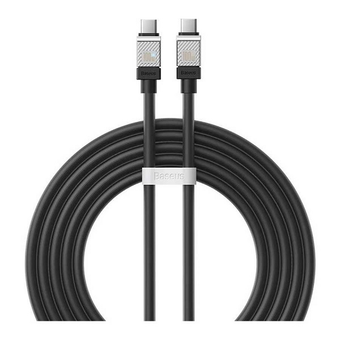 کابل تبدیل 2 متری USB-C به USB-C باسئوس مدل CoolPlay CAKW000301