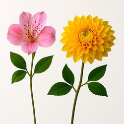 باکس گل داوودی و آلسترومریا