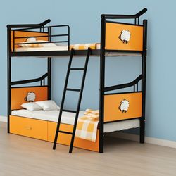 تخت دو طبقه کشودار FM-0246