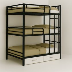 تخت خواب سه طبقه FM-241
