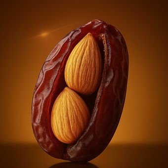 پیارم بادام (شیشه 150 گرمی - حدود 12 عدد)