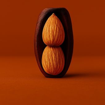 خرمابادام (خرمای ربی) (شیشه 150 گرمی - حدود 12 عدد)