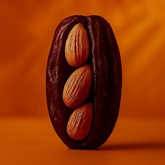 خرمابادام (شیشه 150 گرمی)