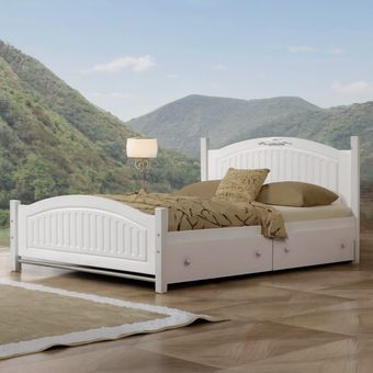 تخت خواب دو نفره فلزی مدل FM-051