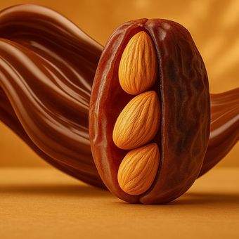 پیارم بادام شکلاتی (شیشه 150 گرمی)