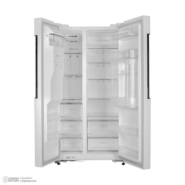 یخچال و فریزر ساید بای ساید 32 فوت اسنوا مدل S1Di-M210-W
