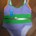 مایو بیکینی زنانه برند کاپشی cupshe اسپورت بنفش