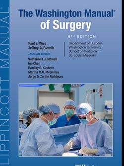 The Washington Manual of Surgery Ninth Edition 2024