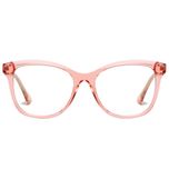 فریم عینک طبی گربه ای مدل TR3504C46-P03 مناسب برای صورت گرد