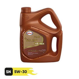 روغن موتور بهران سوپر رانا پلاس 5W30 SN plus حجم 4 لیتر