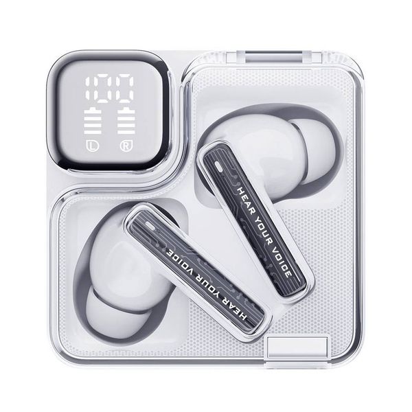 هدفون بلوتوثی QCY MeloBuds Neo – بیس عمیق، مکالمه شفاف، ضدآب