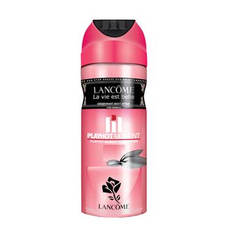 اسپری خوشبو کننده بدن زنانه پلی هات مومنت مدل LANCOME LA VIE EST BELLE حجم 200 میلی لیتر