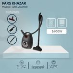 جاروبرقی 2400 وات پارس خزر مدل Turbo 2500WB