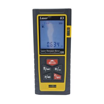 متر لیزری تات صنعت مدل K3 برد 50 متر