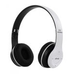 هدفون بلوتوثی مدل P47 EDR بدون قابلیت نویز کنسلینگ، درگاه USB Type-C، دارای شیار کارت حافظه، مقاومت در برابر رطوبت و عرق
