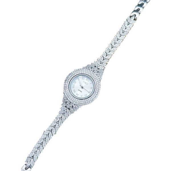 ساعت مچی عقربه ای نقره زنانه مدل پروانه کد RZZDR-31