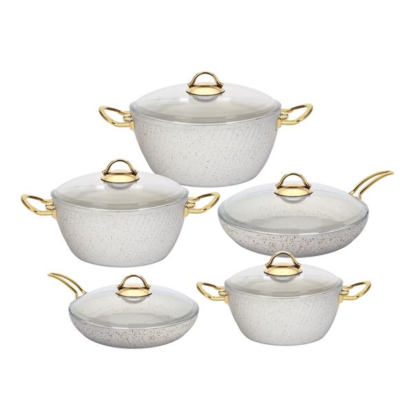 سرویس پخت و پز ام جی اس 10 پارچه مدل فورج کد 800299