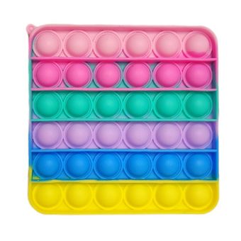 فیجت ضد استرس مدل پاپ ایت پاستیلی طرح مربع