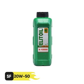 روغن موتور الیت 20W50 SF/CC حجم 1 لیتر قوطی پلاستیکی