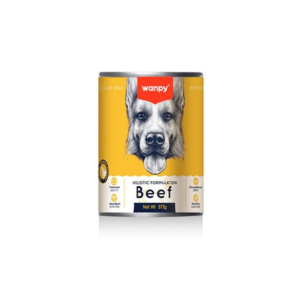 کنسرو سگ بالغ ونپی با طعم گوشت / Wanpy Dog Canned Food beef