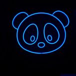 چراغ نئونی دیواری طرح پاندا