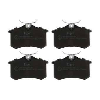 لنت ترمز عقب ایساکو مدل 1620200707 مناسب برای پژو پارس