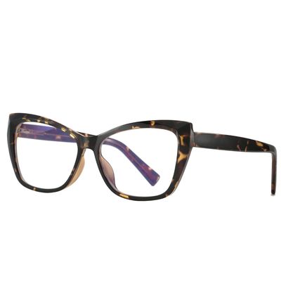 فریم عینک طبی گربه ای زنانه مدل O2002C6 مناسب برای صورت گرد و بیضی