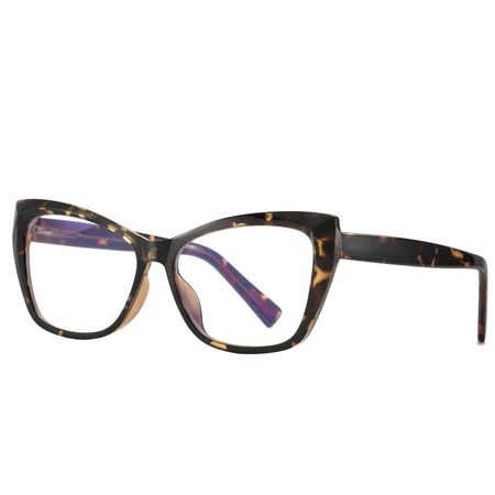 فریم عینک طبی گربه ای زنانه مدل O2002C6 مناسب برای صورت گرد و بیضی