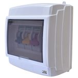 جعبه فیوز دنا الکتریک ایرانیان مدل شارک چهار عددی درب دار