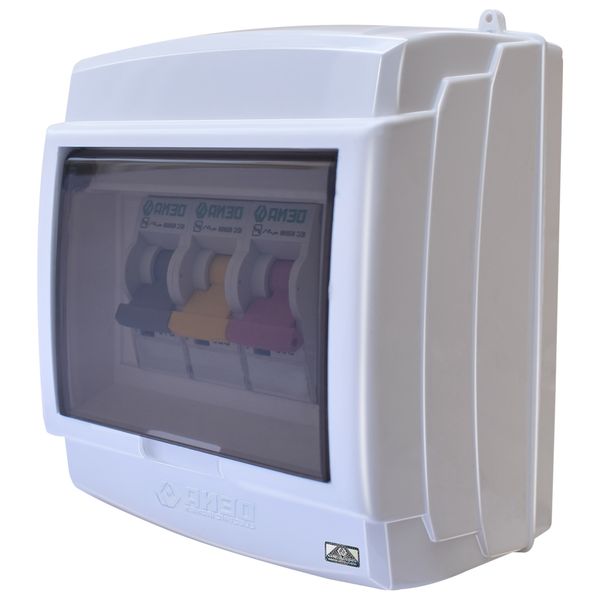 جعبه فیوز دنا الکتریک ایرانیان مدل شارک چهار عددی درب دار