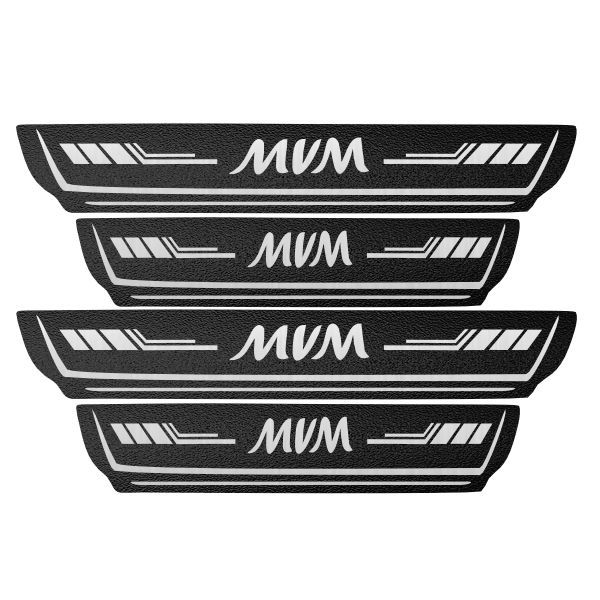 پارکابی خودرو آداک طرح چرم کد MVM01 مناسب برای ام وی ام 110 مجموعه 4 عددی*262