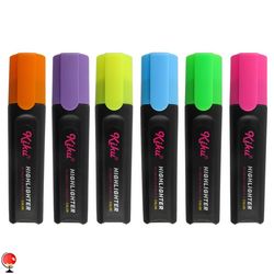 خرید هایلایتر نوشت‌افزاری کیکو (KIKu) | رنگ‌های نئونی شفاف و ماندگار 7:55