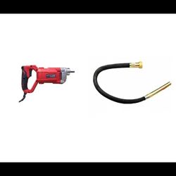 ویبراتور دریلی هیساکی 1800 وات با شیلنگ 1.5 متری