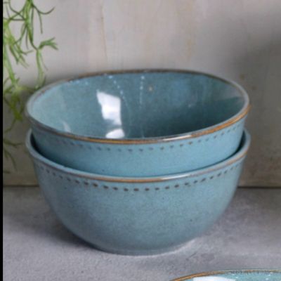 کاسه روستیک آبی