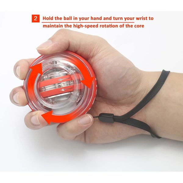 توپ ورزشی ژیروبال مدل تقویت عضلات دست