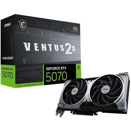 Graphic Card MSI RTX 5070 VENTUS 2X OC 12GB