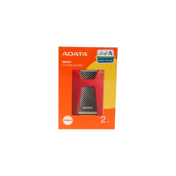 هارد اکسترنال ADATA مدل Durable HD650 ظرفیت 2TB - قرمز (گارانتی شرکت آونگ)