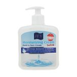 کرم نرمکننده و مرطوبکننده دست و صورت جی مدل Soft مناسب پوستهای خشک حجم 450 میلیلیتر