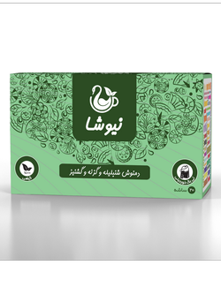 دمنوش شنبلیله و گزنه و گشنیز کیسه ای نیوشا(20 عددی)- Fenugreek + Nettle + Coriander