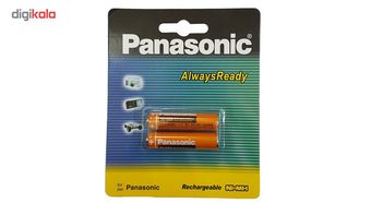 باتری نیم قلمی قابل شارژ پاناسونیک مدل -AAA - بسته 2 عددی