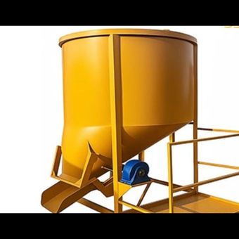 باکت بتن ریزی 3000 لیتری تخلیه از زیر گیربکسی با جای نفر