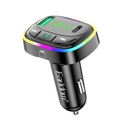 شارژر فندکی و پخش کننده اف ام بلوتوثی ارلدام مدل ET-M104