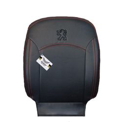 روکش صندلی چرم پژو 207-206 مدل کلاسیک دوخت قرمز ( زمان دوخت و آماده سازی 7روز)
