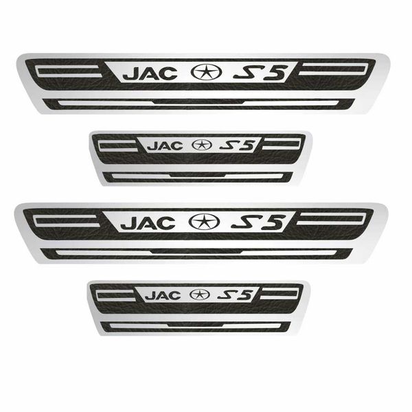 برچسب پارکابی خودرو کد A028 مناسب برای Jac S5 بسته 4 عددی