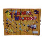 ست اسباب بازی ابزار مدل نجاری مجموعه 15 عددی