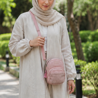 کیف دوشی زنانه طرح نورا