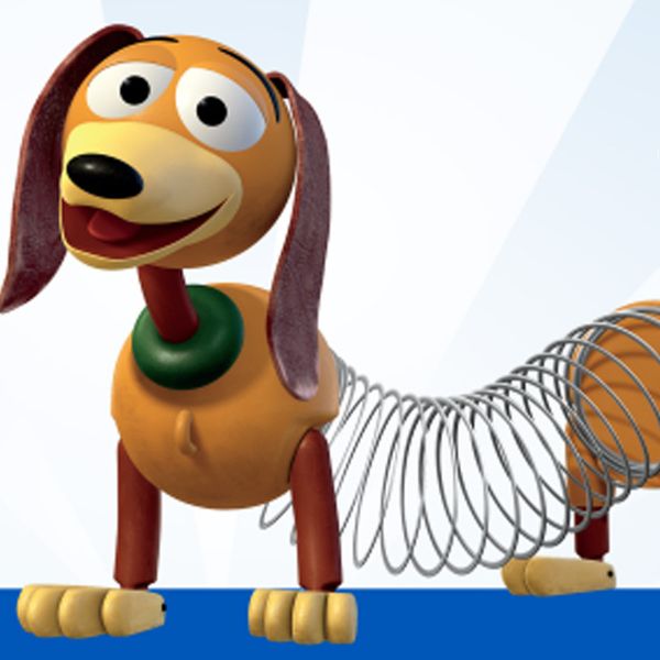 اسباب بازی دیزنی مدل سگ داستان اسباب بازی طرح Slinky Dog