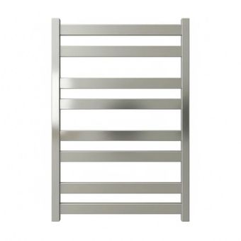 حوله خشک کن رومانو استیل مدل فلت کروم براق 75 سانتی متری